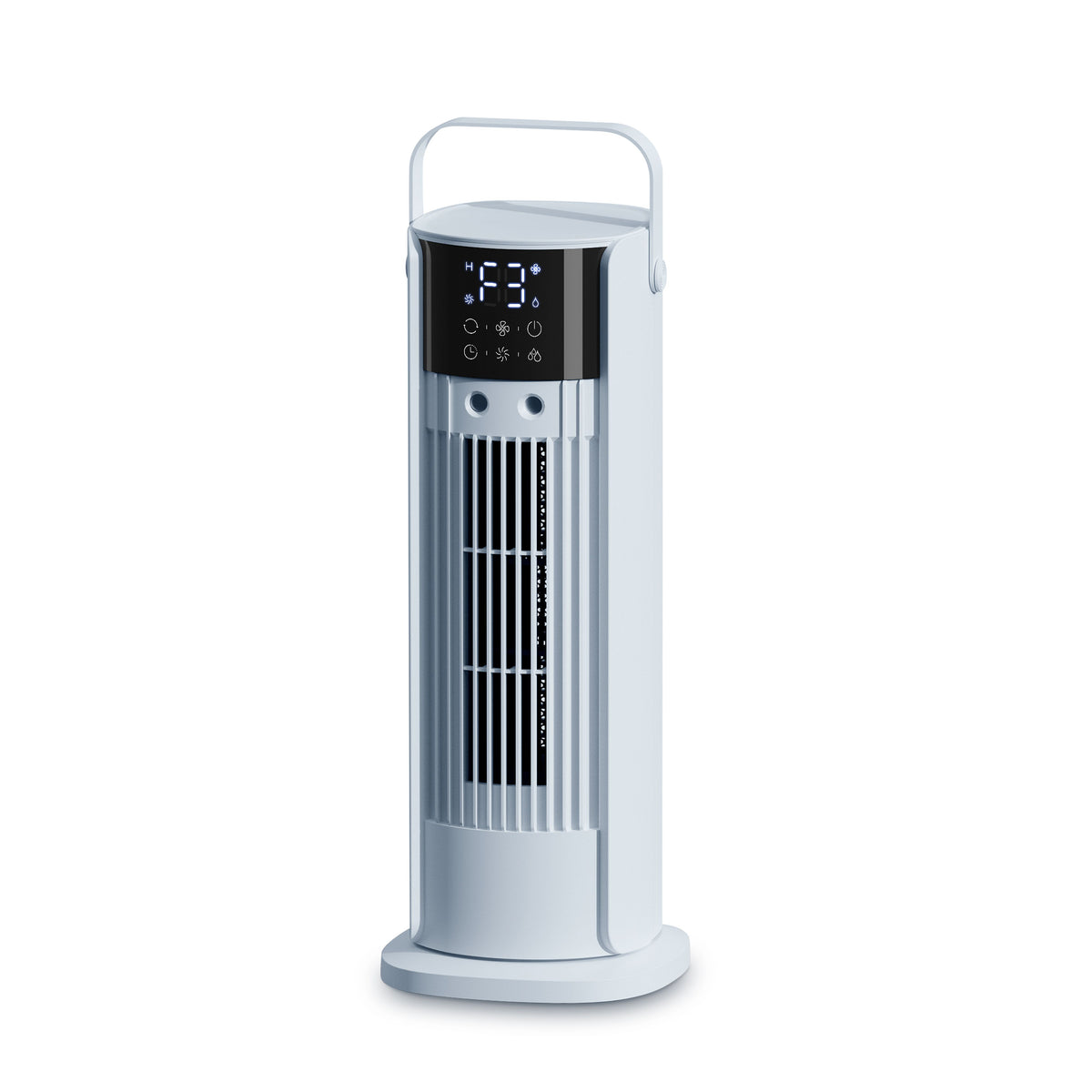 Refroidisseur d'air portable Nuvian, écran et commandes