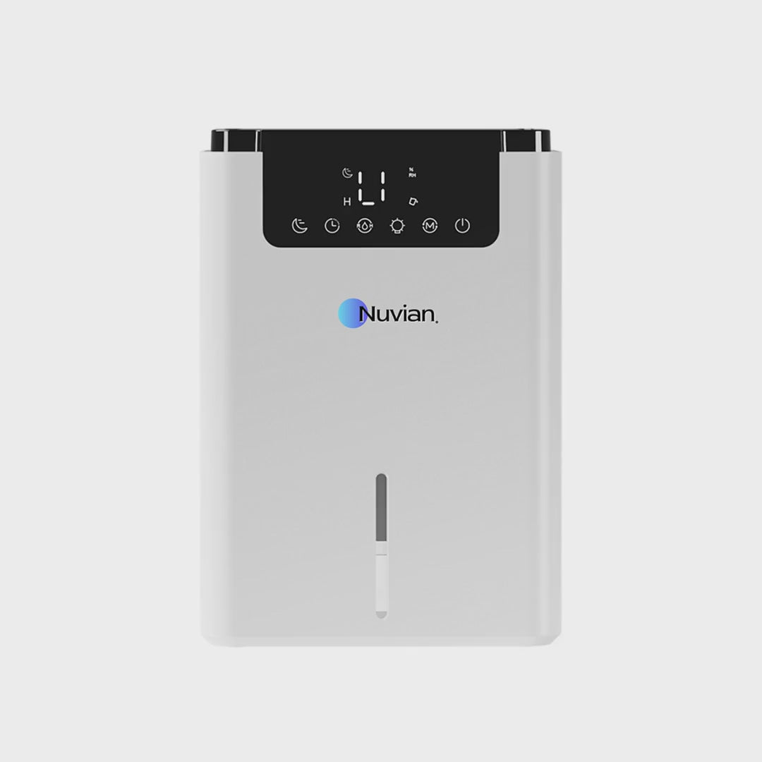 Vidéo de présentation du déshumidificateur portable Nuvian